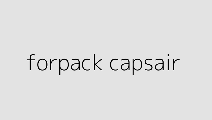 forpack capsair 64f1c877d3800